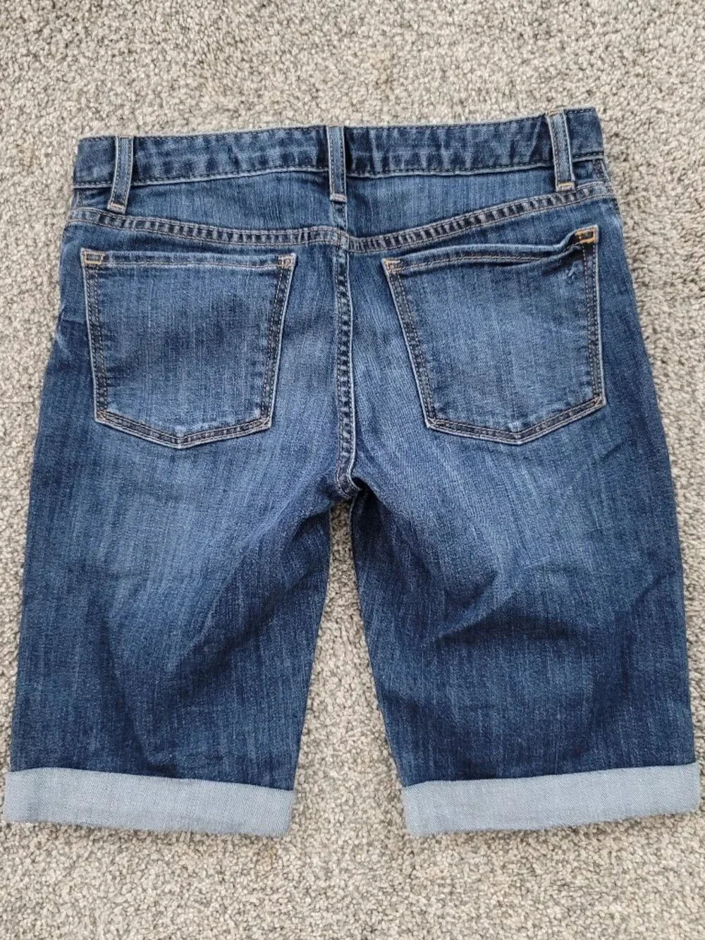 GAP Kids - Gap for good Jean Bermuda Shorts Girls  12 Regular- Adjustable Waist
